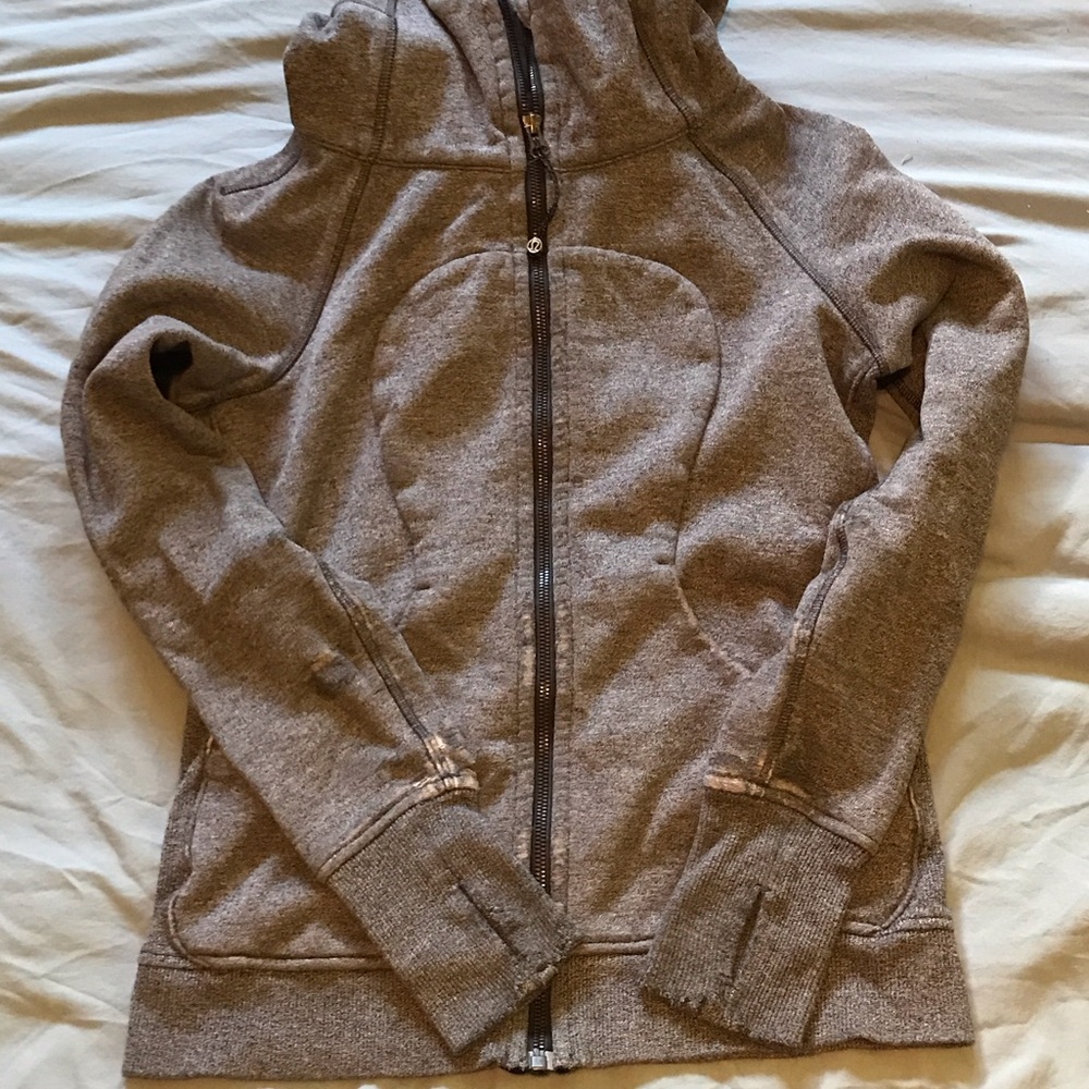 lululemon athletica Gray Scuba Hoodie